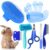 Rabbit Grooming Kit, Rabbit Brush for Shedding with Bunny Nail Clipper, Rabbit Nail Trimmers with Pet Combs for Hamster Guinea Pig Ferret by KALAMANDA