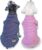 KYEESE 2Pack Dog Sweater Soft Dogs Clothes Warm Pets Clothes Turtleneck Pets Coats Dog Sweaters for Small Dogs Girl Pullover Small Pet Sweaters Stretchy Pet Sweatshirt