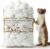 RAINFLOW 5OZ Natural Nesting Material – Cotton Hamster Bedding | Animal Nest Bedding for Small Pets, Wild Birds, Rabbits, Sugar Gliders, Squirrels, Hamsters Cozy Nesting Fiber Supplies