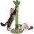 41.5″ Cactus Cat Scratching Post, Heavy Duty Sisal Scratcher with Interactive Ball & Grooming Brush, Stable Anti-Tip Cat Tree for Indoor Cats & Large Cats