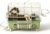 18.5″ Bite-Proof Metal Hamster Cage, Fully Equipped, Easy Clean | With Running Wheel, Hideout, and Platform – a Small Animal Cage Suitable for Dwarf Hamsters, Mice, Rats, and Guinea Pigs