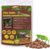 ZeeDix Reptile Substrate Clay Balls for Terrarium, 2 LBS | Organic Expanded Clay Pebbles, Moisturizing & Drainage False Bottom Substrate for Reptiles & Amphibians, Bioactive Substrate