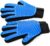 NVNAN Pet Hair Removal Glove for Dogs & Cats, 2-Pack Blue | 2-in-1 deshedding brush and massage mitt for shedding control, bathing and washing, safe for short or long hair pets