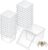 Pawfly 20 Pcs Mini Spider Terrarium Breeding Box, Transparent Plastic Jumping Spider Enclosure Cricket Keeper Tarantula Enclosure, Small Reptile Hatching Container for Scorpion Centipede Gecko Mantis