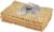 Hamiledyi Grass Mat Woven Bed Mat for Small Animal Bunny Bedding Nest Chew Toy Bed Play Toy for Guinea Pig Parrot Rabbit Hamster Rat(Pack of 3)