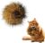 Cat Toy Faux Rabbit Fur Ball,2026 New Soft Rabbit Fur Catnip Balls,Fluffy Catnip Toy for Indoor Cats, Washable & Fun to Chase for Exercise and Bonding (Ball/1pcs)