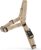ShawnCo Dream Walk Pro Dog Harness- No-Pull, Comfortable, Adjustable, Easy to Use Pet Halter to Help Stop Pulling for Small, Medium and Large Dogs (Driftwood, Large)