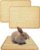 Oncpcare 2PCS Rabbit Scratch Mat Natural Bunny Scratching Pad Claws and Teeth Care Rabbit Mats for Cages Chew Toys for Bunny Pet Cage Bedding for Biting Sleeping Nesting, 16×12