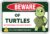 Venicor Turtle Sign Decor – 8 x 12 Inches – Aluminum – Turtle Gifts for Turtle Lovers Women – Pet Turtle Tank Aquarium Accessories Habitat Decorations Stuff