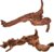 majoywoo Natural Large Driftwood for Aquarium Decor Reptile Decor, Fewer Branches 12.5-18″ 2Pcs