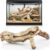 Janinka 18-20″ Length Large Wood Reptile Branch for Bearded Dragon Driftwood Reptile Climbing Habitat Decoration for Terrarium Tree Trunk Ornament Gecko Frog Chameleon Spider