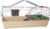 Amazon Basics Top Access Small Animal Habitat for Rabbit, Guinea Pig, Ferret & Chinchilla with Accessories, Jumbo, 48.6″L x 26.6″W x 20.6″H, Multicolor