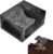Jumping Spider & Tarantula Sling Hideout Corner Cave, Small Size 2.6″ x 2.1″ x 1.3″, 3D Printed Textured Climbing Habitat with Viewing Window, Small Spider Terrarium Decor