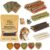 70PCS Rabbit Bunny Guinea Pig Chew Toys Treats, Chinchilla Hamster Chews Toys for Teeth, Timothy Hay Chips Treats Sticks for Rabbit Guinea Pig Chinchilla Hamster Rat