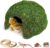 Reptile Moss Hideout, Half Round Cave for Lizards Snakes Frogs | Reptile Moss Hideout, Half-round dome shape, Full moss exterior coverage, Spacious interior room, Stable on all substrates