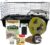 Exotic Nutrition Hedgehog Home & Starter Package – Includes Durable Cage, Exercise Wheel, Healthy Food, Natural Treat, Multi-Vitamin & Hideout