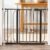 Regalo Safety 29-38.5″ Baby Gate for Doorways & Bottom of Stairs, Pressure Mounted Baby Gate with Door for Babies, Toddlers & Pets, Tested & Safe for 30 Years, American Designed, American Owned, Black