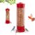 Squirrel Proof Bird Feeders, Metal Wild Bird Feeder for Outdoors Hanging, Weight Activated Squirrel Buster for Chickadees, Goldfinches, Cardinals, Chew-Proof, 4.4LB Large Capacity, Red