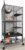Large Two Full Story Deluxe Double Unit 4-Tiers Tight 1/2-Inch Bar Spacing Durable Front Doors Water Bottle Food Bowl for Feisty Ferret Squirrel Hammock Rat Gerbil Small Animal Critter Rolling Cage