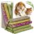 Sofier 32Pcs Timothy Hay Sticks 320g for Rabbit, Guinea Pig, Hamster – Natural Handmade Treats and Chews for Teeth – Chinchilla, Rat, Gerbil Toys
