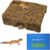 M Size Yellow Moss Cave Hide, Reptile Shelter for Gecko Snake | Moss-textured yellow finish, Supports shedding cycles, Handcrafted durability
