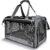 GAPZER Pet Carrier for Large Cats, Soft-Sided Cat Carrier for Medium Big Cats and Puppy up to 20lbs, Washable Dog Carrier Privacy Protection for Home Outdoor Travel