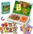 Animal Magnetic Busy Book for Toddlers, 45 Magnet Puzzles Toys | Montessori Quiet Travel Toy with 14 Activity Cards, Magnet Puzzles, Preschool Learning Game for Kids Ages 3+