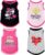 Pistha 4 Pack Dog Shirts Summer Printed Puppy Clothes Cute Sleeveless Pet T Shirts Dog Clothes for Small Medium Dogs Cats Girl(S)