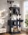 Globlazer Heavy Duty Cat Trees for Large Cats, Sturdy 72in Maine Coon Cat Tree for Large Cats 20 lbs+ Heavy Duty Cat Tower for Adult Biggest Cat with 6 Scratching Posts, Hammock, S72, Dark Gray
