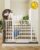Cumbor 30-46″ Baby Gate for Stairs, Toddler Safety Essentials for the House, Auto Close Dog Gate for Doorways, Mom’s Choice Awards Winner-Easy Install Pressure/Hardware Mounted Pet Gate for Dogs,White