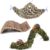HERCCOCCI Hermit Crab Accessories, Hermit Crab Toys Flexible Climbing Bridge Reptile Hammock Habitat Decor for Hermit Crabs Leopard Geckos Crested Tortoise Snake