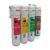 Aquatic Life Twist-in 4-Stage RO/DI Aquarium Water Filter System – Reverse Osmosis Filtration with Sediment, Carbon, Membrane & DI Resin – 75 GPD
