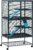 Critter Nation by MidWest Homes for Pets Double Unit Small Animal Cage, Habitat for Rats, Chinchillas, Ferrets, Sugar Gliders, Tool-Free Assembly, with Full-Width Doors, Shelves & Removable Base Pans
