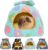 Guinea Pig Bed, Hideout House for Small Animals, Warm & Cozy | Premium Fleece Material, Ideal Bed & Accessories for Hamsters, Chinchillas, Dwarf Bunnies, Hedgehogs, M, Green Flower