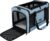 GAPZER Cat Carrier 18 x 11 x 11 Top Loading Soft-Sided Pet Travel Bag Over 15lbs, Portable Small Dog Puppy Car Crate 10 lbs, Chihuahua Kennel Carry Case, Kitty Cloth Cage Medium Cat Under 25 Blue