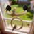 Natural Flax Bird Perch Stand, Strong Suction Cups Bird Window Perch | Movable Parrot Training Perch for Window Mirror Car Tiles | Universal for Budgie, Cockatiel, Conure (U-Shaped Perch + Swing)