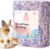 BUCATSTATE Hamster Bedding 15L, 99% Dust-Free Guinea Pig Paper Bedding Odor Control Paper Bedding, Cozy Small Animal Bedding for Rabbit Rat Syrian Dwarf Hamsters Gerbils (Lavender)