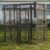 77″ Walk-in Bird Cage, Heavy Duty Outdoor Aviary for Macaws | Parrots & Cockatiels Rustproof Carbon Steel, 6.4×3.8×7.95 Ft, Diamond Grid Design